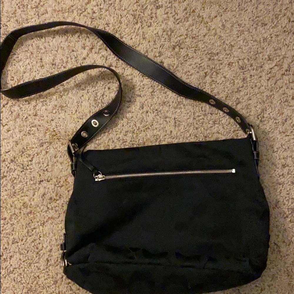 Black coach crossbody